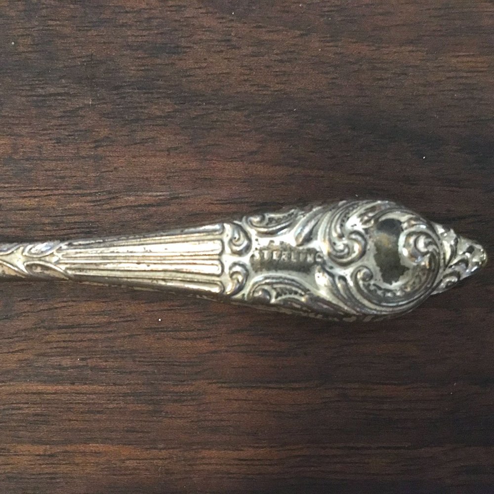 Antique Victorian 1800s Sterling Silver Manicure T - Picture 2 of 12